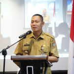 Staf Ahli Gubernur (SAG) Kalteng Bidang Ekonomi, Keuangan dan Pembangunan, Yuas Elko membuka Rapat Koordinasi Teknis (Rakornis) Bidang Perhubungan se Kalimantan Tengah, bertempat di Hotel Neo Palangka Raya, Senin (13/3/2023). (foto:ard)