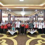 EDUKASI: Sekda Kalteng,Nuryakin ketika membuka secara resmi edukasi terkait faktor penyebab jantung, Jumat (22/9/2023).(foto:ard)