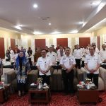 RAKOR : Staf Ahli (Sahli) Gubernur Kalteng Bidang Pemerintahan, Hukum dan Politik, Herson B. Aden wakili Sekretaris Daerah (Sekda) buka Rapat Koordinasi (Rakor) Akhir dan Integritas Penataan Aset dan Penataan Akses Gugus Tugas Reforma Agraria (GTRA) Provinsi Kalteng Tahun 2023, yang diselenggarakan di Aquarius Boutique Hotel Palangka Raya, Rabu (8/11/2023). (FOTO:ARDI)