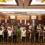 CEGAH TERORISME : Sekretaris Daerah (Sekda) Kalteng,Nuryakin buka kegiatan Dialog Interaktif Dalam Rangka Pencegahan Ekstremisme, Radikalisme dan Intoleransi Tahun 2023, di Kahayan Ballroom Swiss-Belhotel Danum Palangka Raya, Rabu (15/11/2023). (FOTO:MMC)