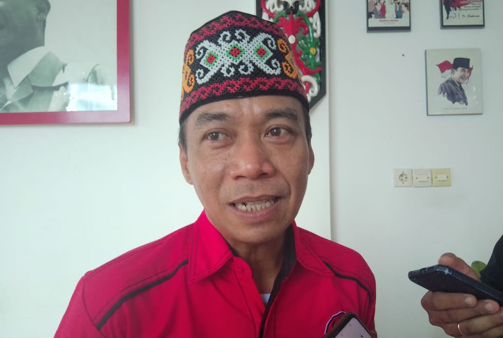 Tokoh Kalteng sekaligus sebagai Caleg dari PDIP, Bambang Irawan (Foto : Nopri)