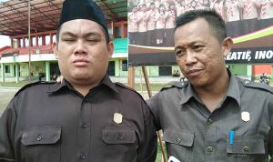 Anggota DPRD Murung Raya Johansyah SE (kanan) bersama anggota DPRD lainnya.