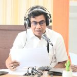 Kadiskominfo Santik Kalteng Bacakan Warta Berita Spesial di RRI Pro 1 Palangka Raya