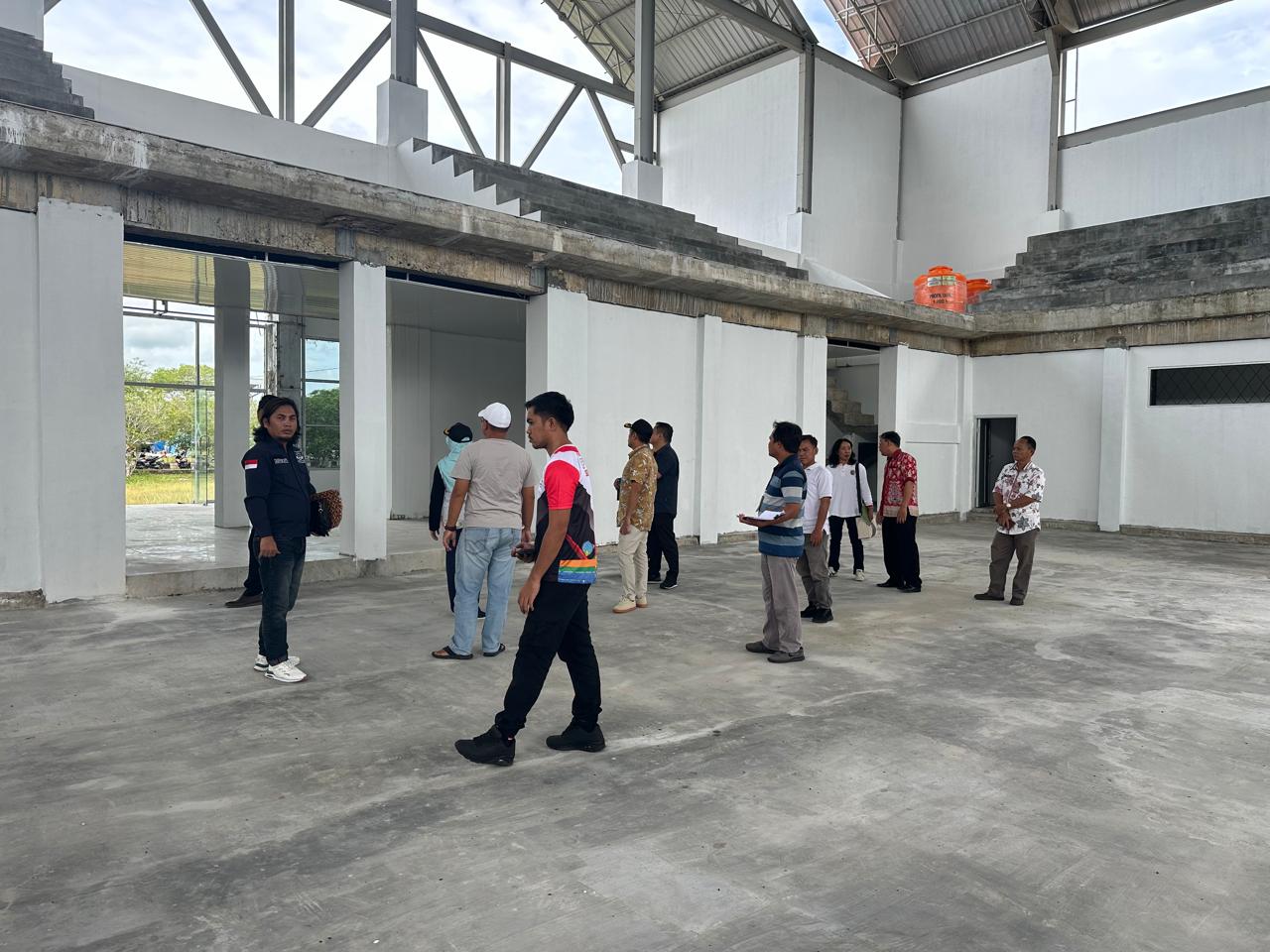 PEMERIKSAAN SETEMPAT : Gugatan PMH Perkara GOR Katingan memasuki persidangan pemeriksaan setempat (PS), Jumat (1/11/2024). (foto:ist)
