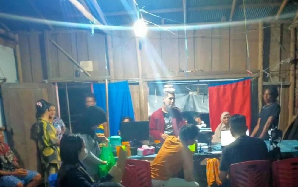 Kegiatan layanan jemput bola Dukcapil Kabupaten Kapuas (Foto : Ist)