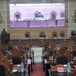 Suasana Rapat Paripurna ke-6 masa persidangan II tahun sidang 2024, di ruang rapat paripurna DPRD setempat (Foto : Ist)
