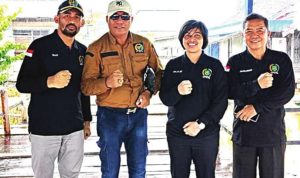 SERAP ASPIRASI: Jajaran Komisi III DPRD Kapuas saat monitoring dalam daerah untuk menyerap aspirasi masyarakat, belum lama ini. (foto:ist)