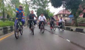 Bersepeda santai bersama ini digelar sebagai rangkaian peringatan hut ke-53 korpri. Kegiatan dimulai dari halaman kantor bupati kotawaringin timur dengan mengelilingi sejumlah ruas jalan kota sampit, Jumat (7/12/2024).