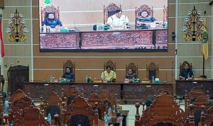 PEMBENTUKAN AKD : Suasana saat DPRD Kapuas menggelar rapat pembentukan AKD, Jumat (18/10/2024). (foto: ist)