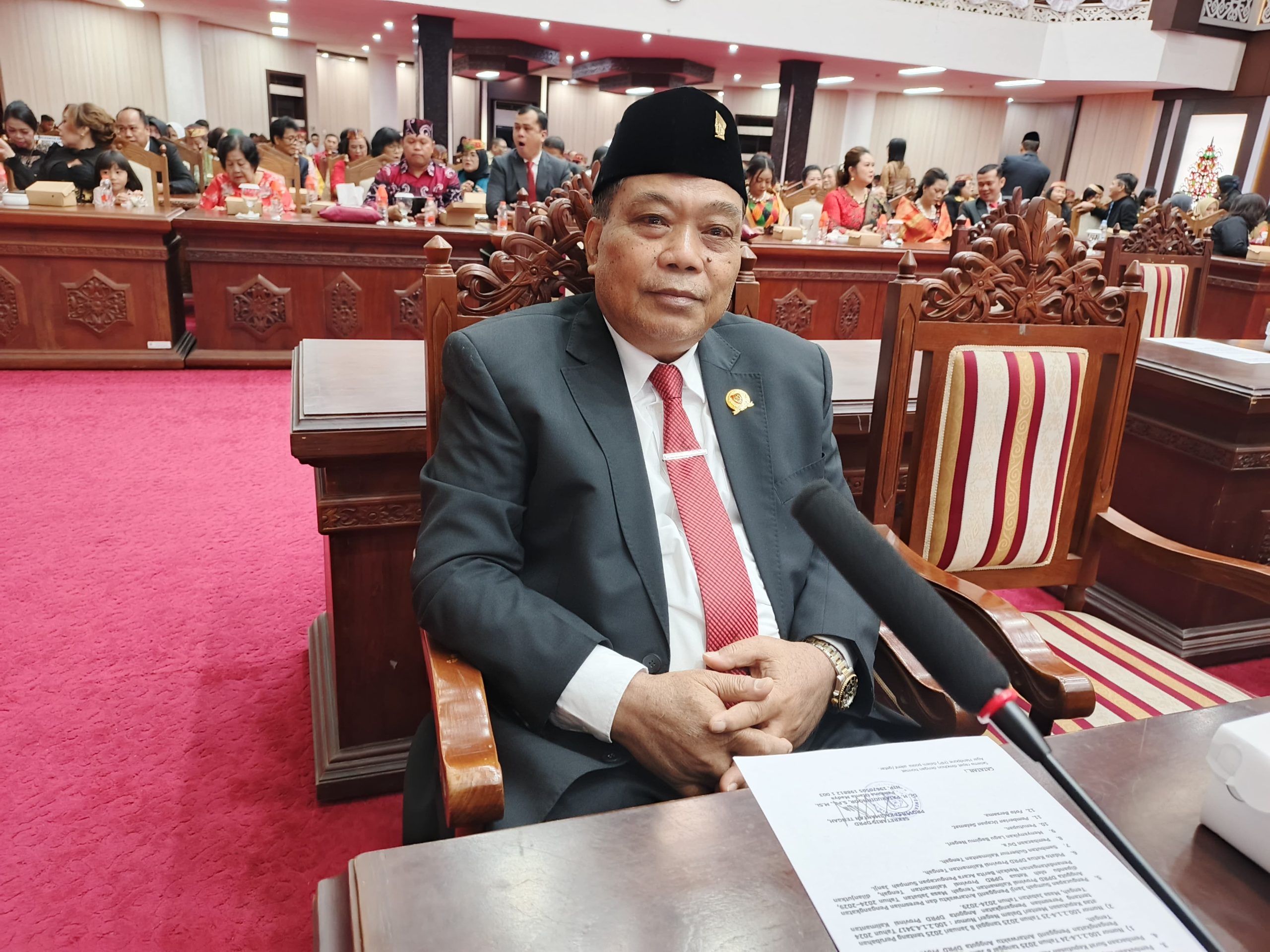 Ketua Komisi IV DPRD Provinsi Kalteng, Lohing Simon (Foto : Nopri)
