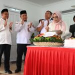 SILATURAHMI : Plh. Asisten Bidang Pemerintah dan Kesra (Pemkesra) Maskur mewakili Gubernur Kalteng Agustiar Sabran hadir dalam acara Halal Bihalal dan Silaturahmi dengan Keluarga Besar Pengadilan Tinggi Palangka Raya, di Rumah Dinas Kepala Pengadilan Tinggi (KaPT) Palangka Raya, di Jalan MH Thamrin, Palangka Raya, Rabu (9/4/2025). (foto:IST)