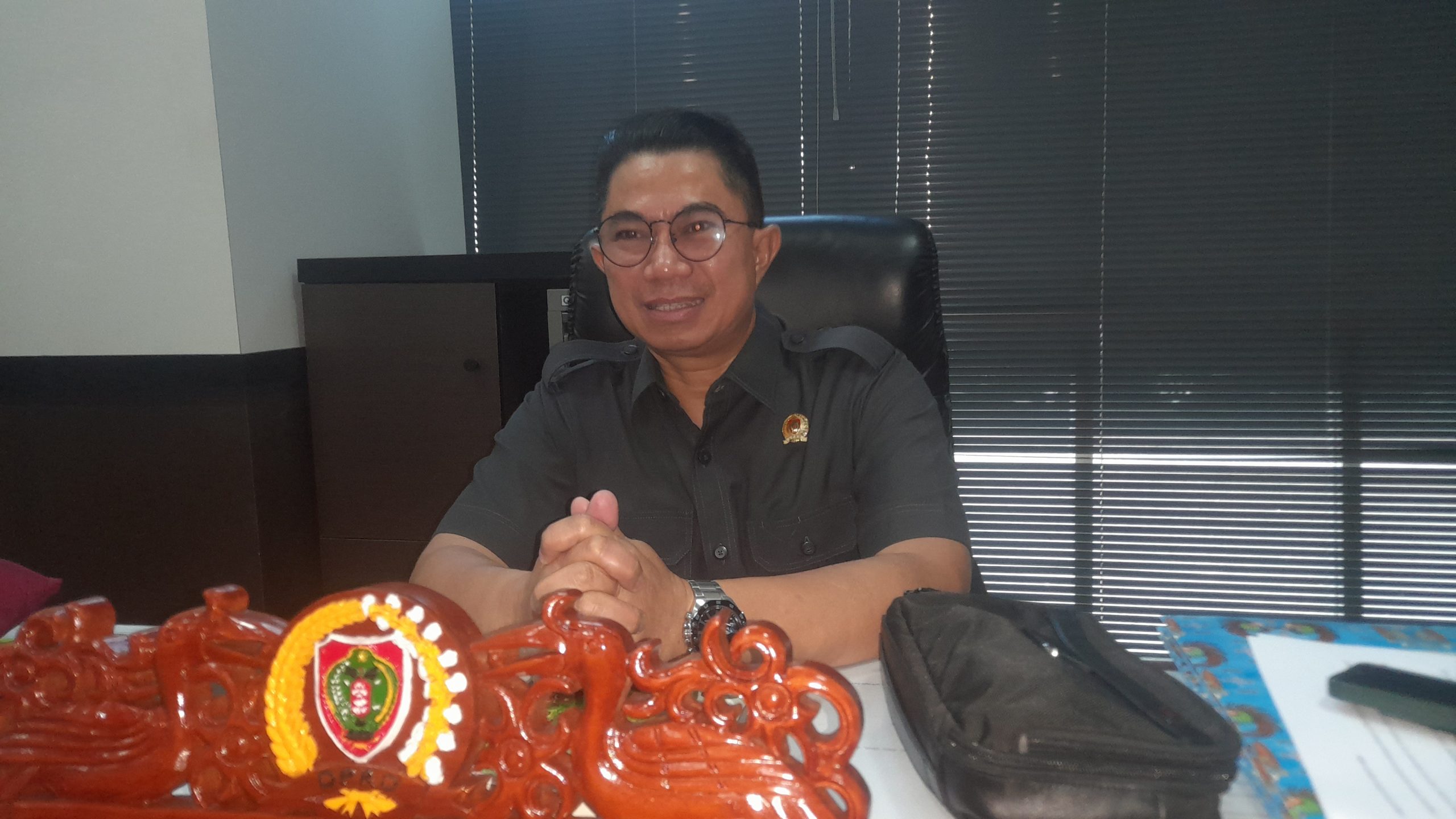 Sekretaris Komisi II DPRD Provinsi Kalteng, Junaidi (Foto : Nopri)