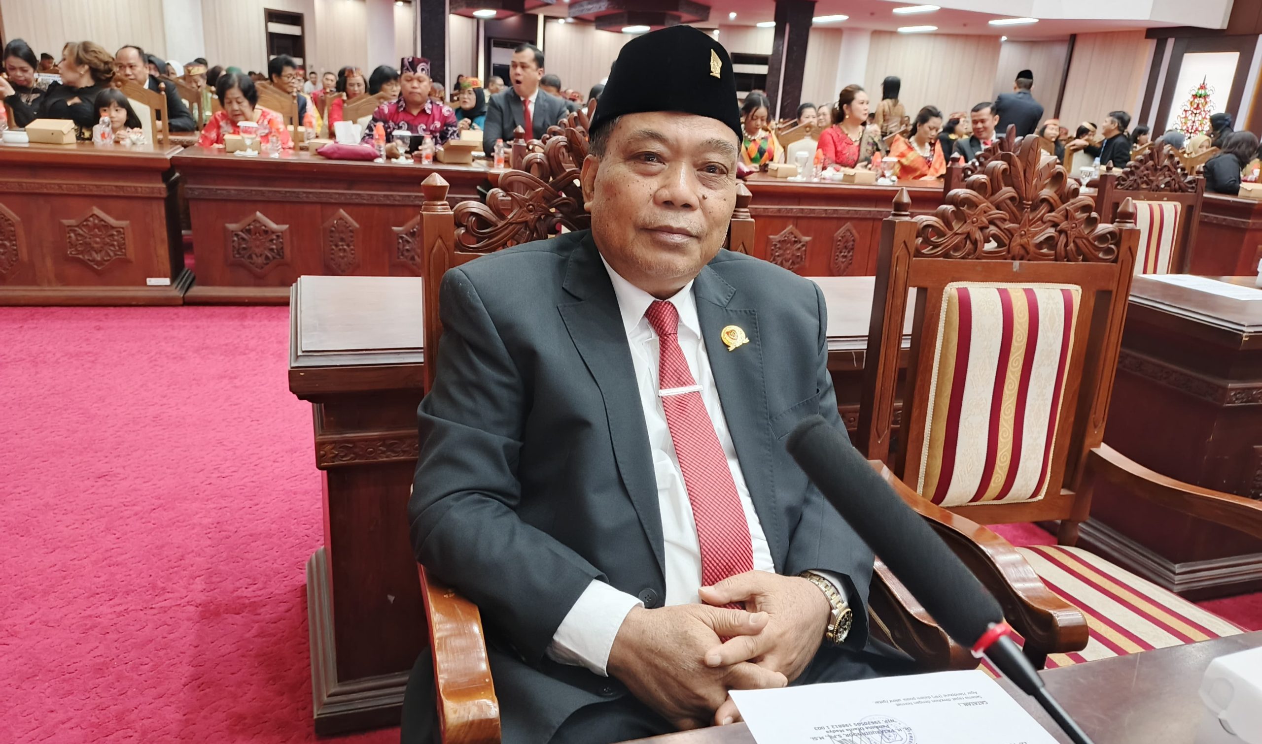Ketua Komisi IV DPRD Provinsi Kalteng, Lohing Simon (Foto : Nopri)