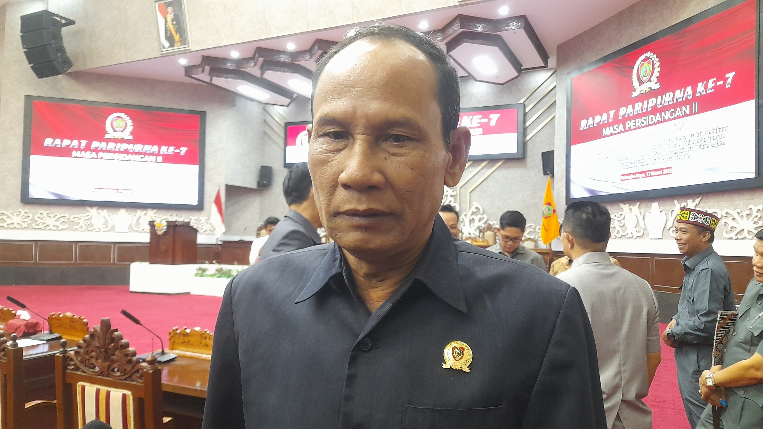 Ketua DPRD Provinsi Kalteng, Arton S Dohong (Foto : Nopri)
