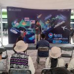 Kegiatan QRIS Jelajah Budaya Indonesia 2025 di halaman Kantor Kemenag Kalteng (Foto : Ardi)