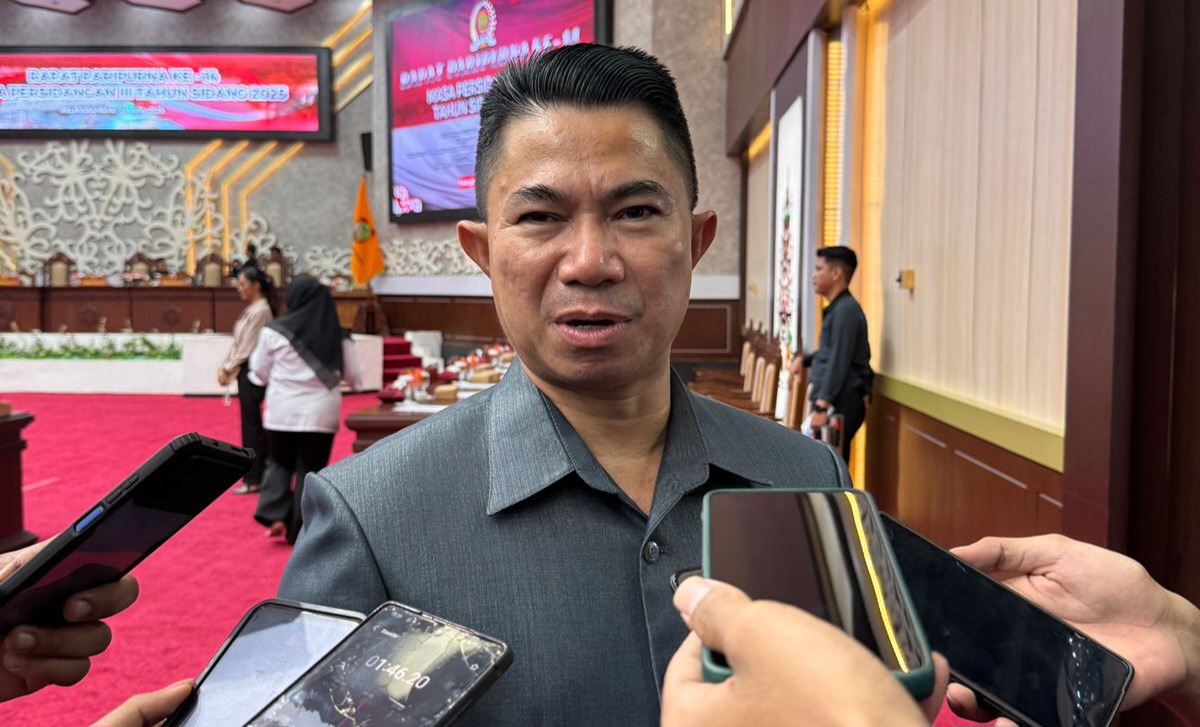Wakil Ketua III DPRD Kalteng, Junaidi (Foto : Nopri)