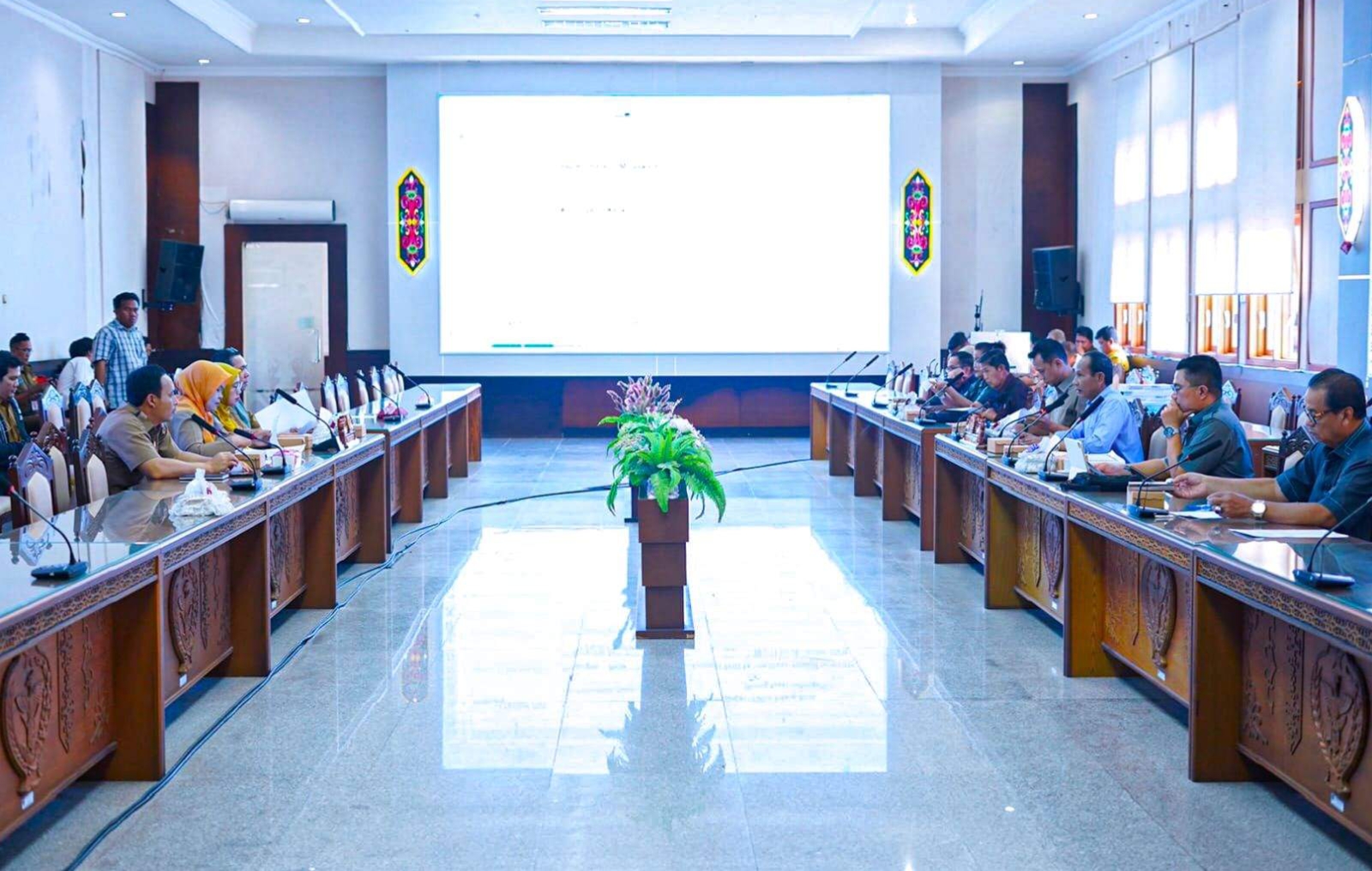 Rapat Banmus di Ruang Rapat Gabungan DPRD Kalteng (Foto : Ist)