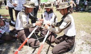 Kegiatan Persami Bela Negara KKRI di GOR Serbaguna, Kota Palangka Raya (Foto : Ist)