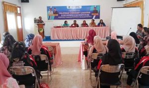 Pelatihan menjahit di BLK Barito Utara (Foto : Ist)