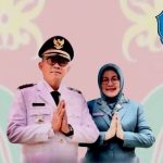 Penjabat Bupati Barito Utara, Indra Gunawan, bersama sang istri yang juga memimpin TP PKK dan Dekranasda Barito Utara, Melly Novita (Foto : Ist)