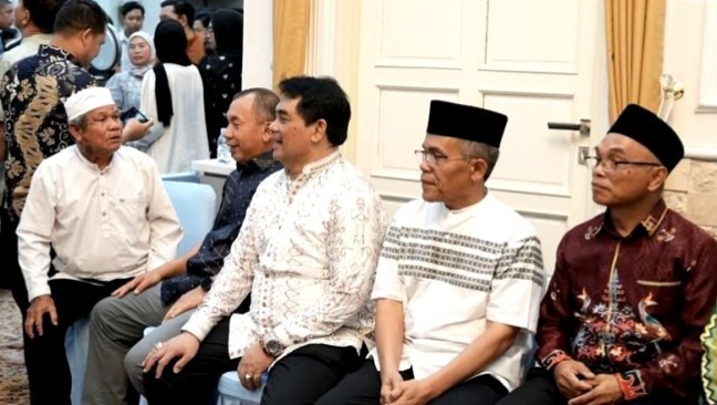 Suasana acara syukuran dan silaturahmi di Jalan Menteng, Palangka Raya (Foto : Ist)