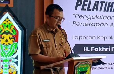 Kepala Dissiptaka Barito Utara, Fakhri Fauzi (Foto : Ist)