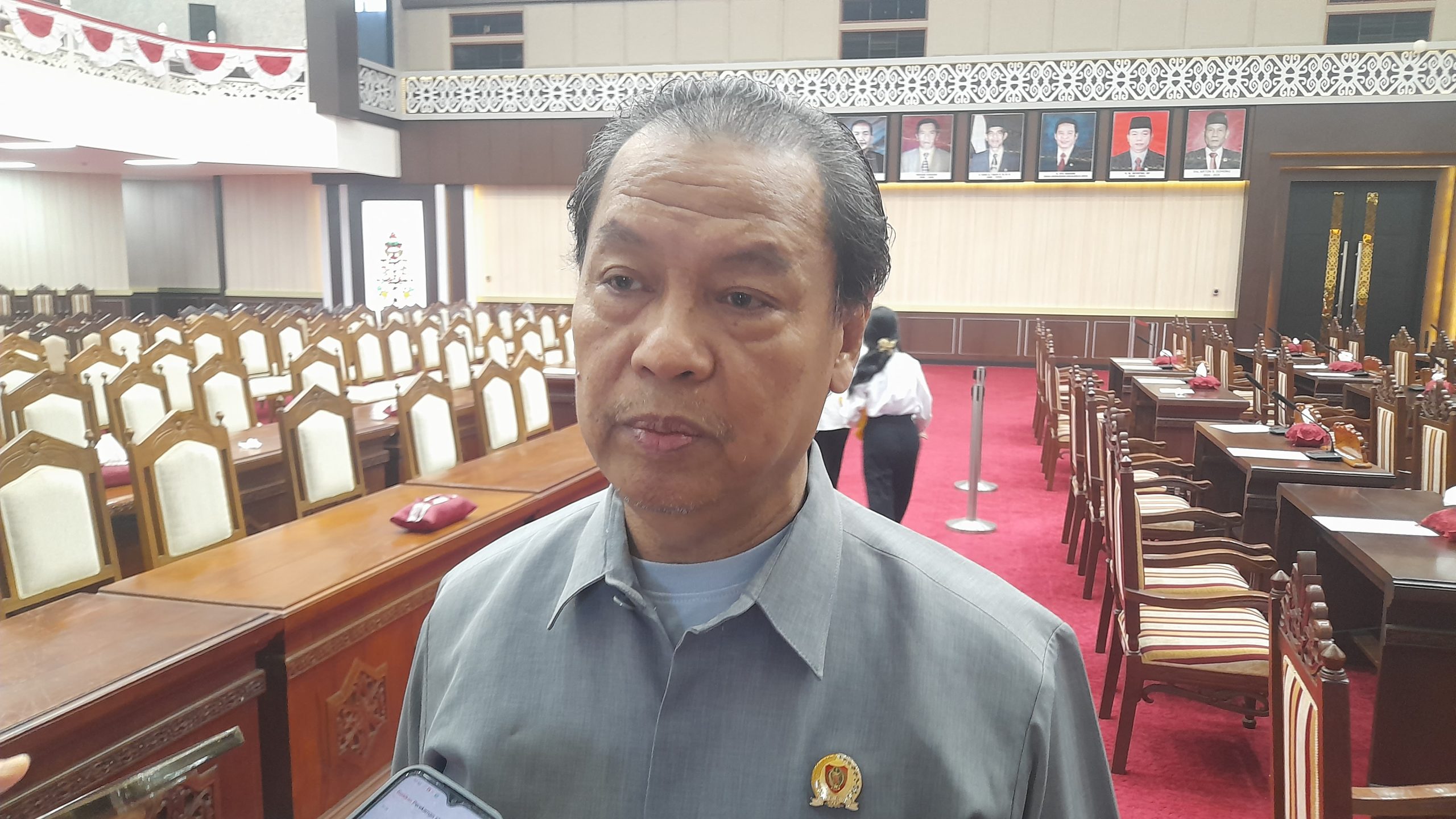 Ketua Komisi III DPRD Kalteng, Sugiyarto (Foto : Nopri)