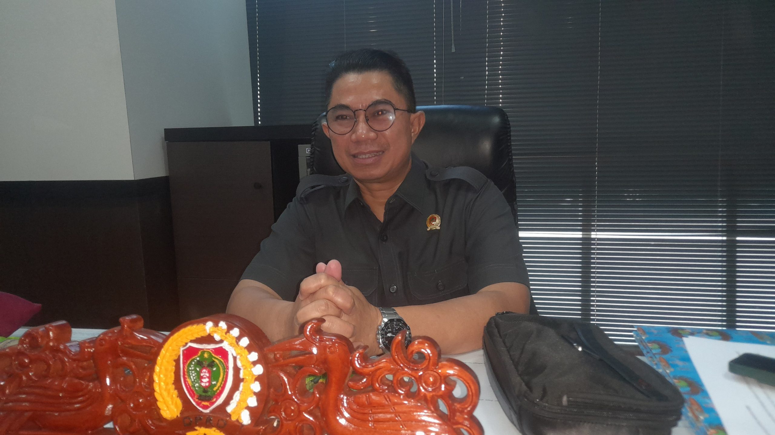 Wakil Ketua III DPRD Kalteng, Junaidi (Foto : Nopri)