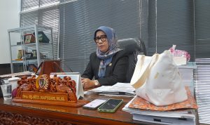 Ketua Komisi II DPRD Kalteng, Siti Nafsiah (Foto : Nopri)